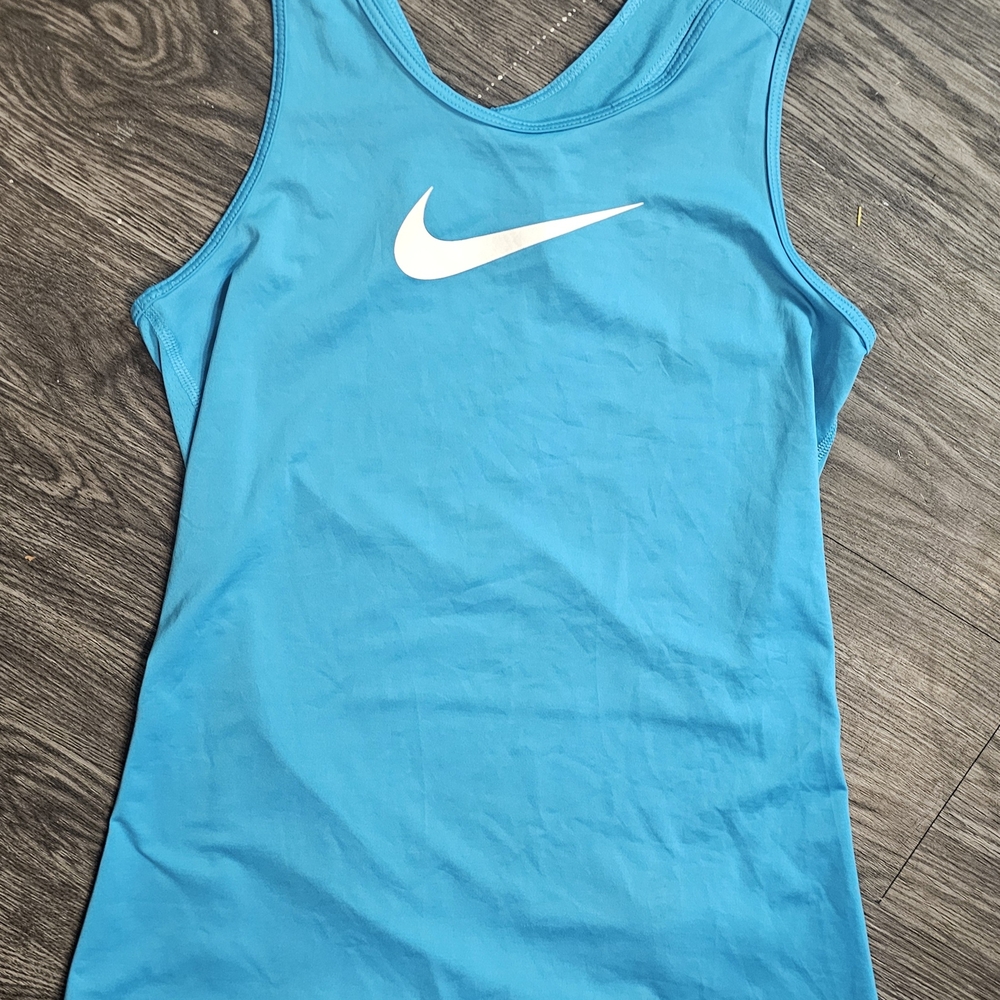 Nike Women's Vibrant Blue Tank Top